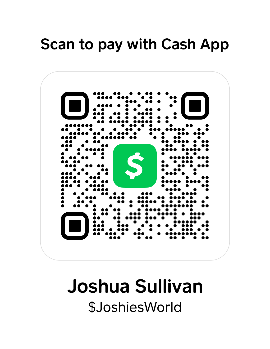 Donate Via Cash App