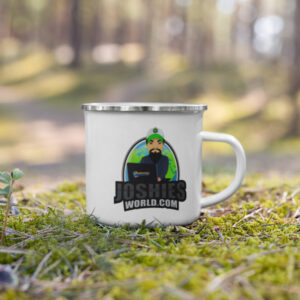 JoshiesWorld Enamel Mug