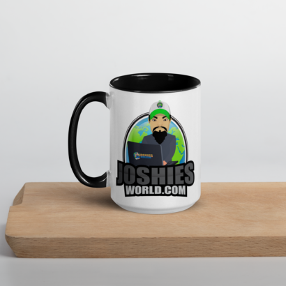 JoshiesWorld 15oz Mug with Color Inside