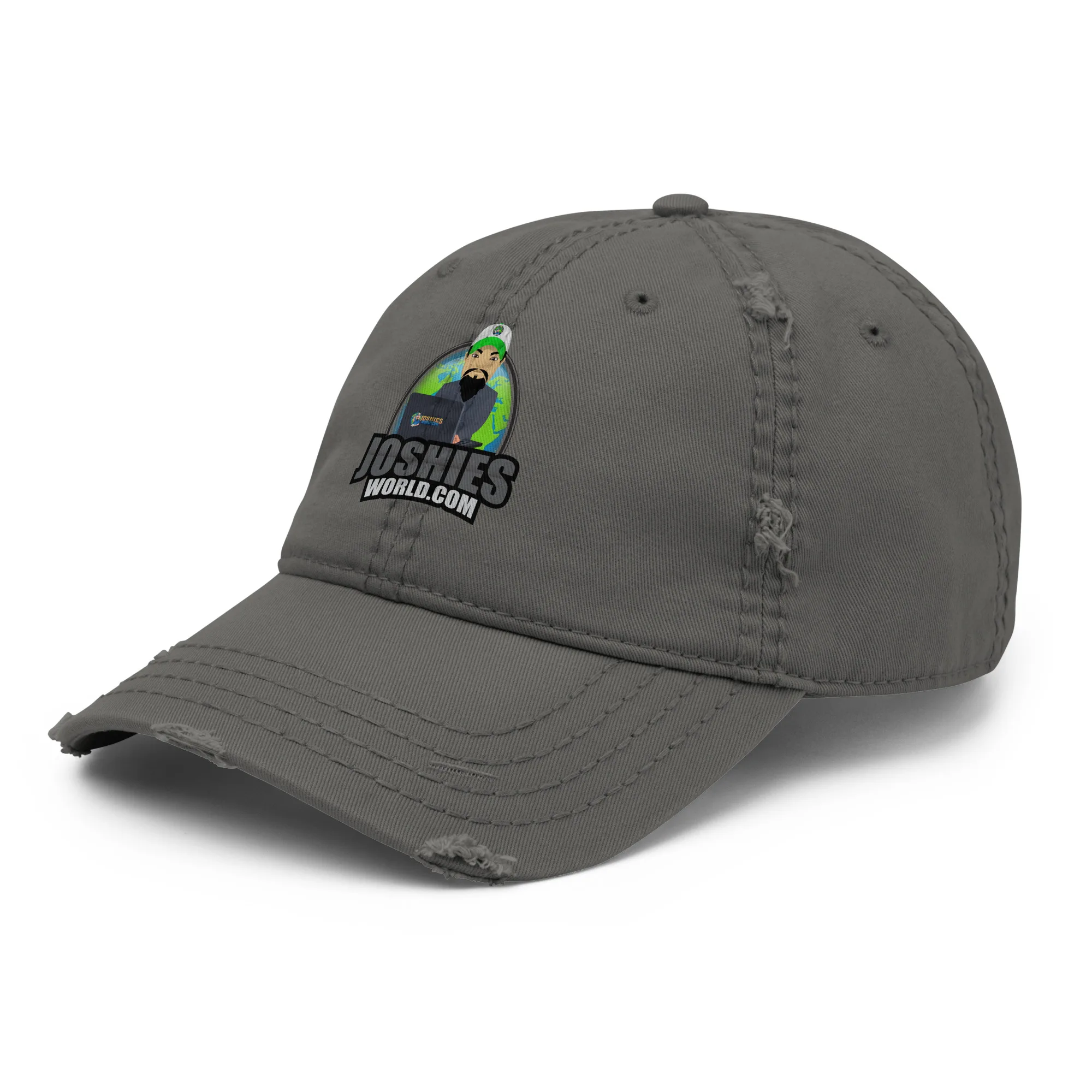 Distressed JoshiesWorld Hat - Image 5